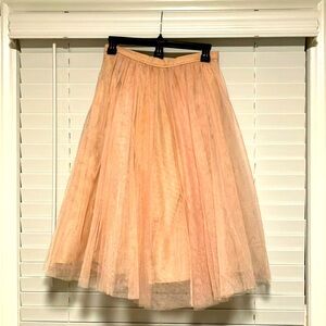 Jenny Yoo Pink Tulle Skirt